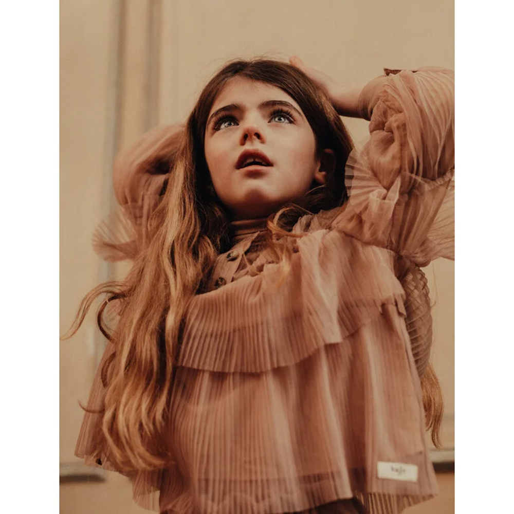 Meyrin Blouse Tule Zand Meyrin Blouse Tule Zand