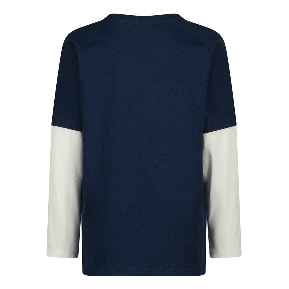 Houble Longsleeve Double Layer Donker Blauw Houble Longsleeve Double Layer Donker Blauw