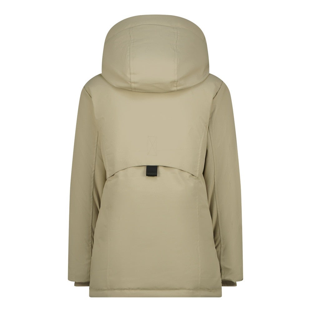 Tharpa Parka Jacket Beige Tharpa Parka Jacket Beige