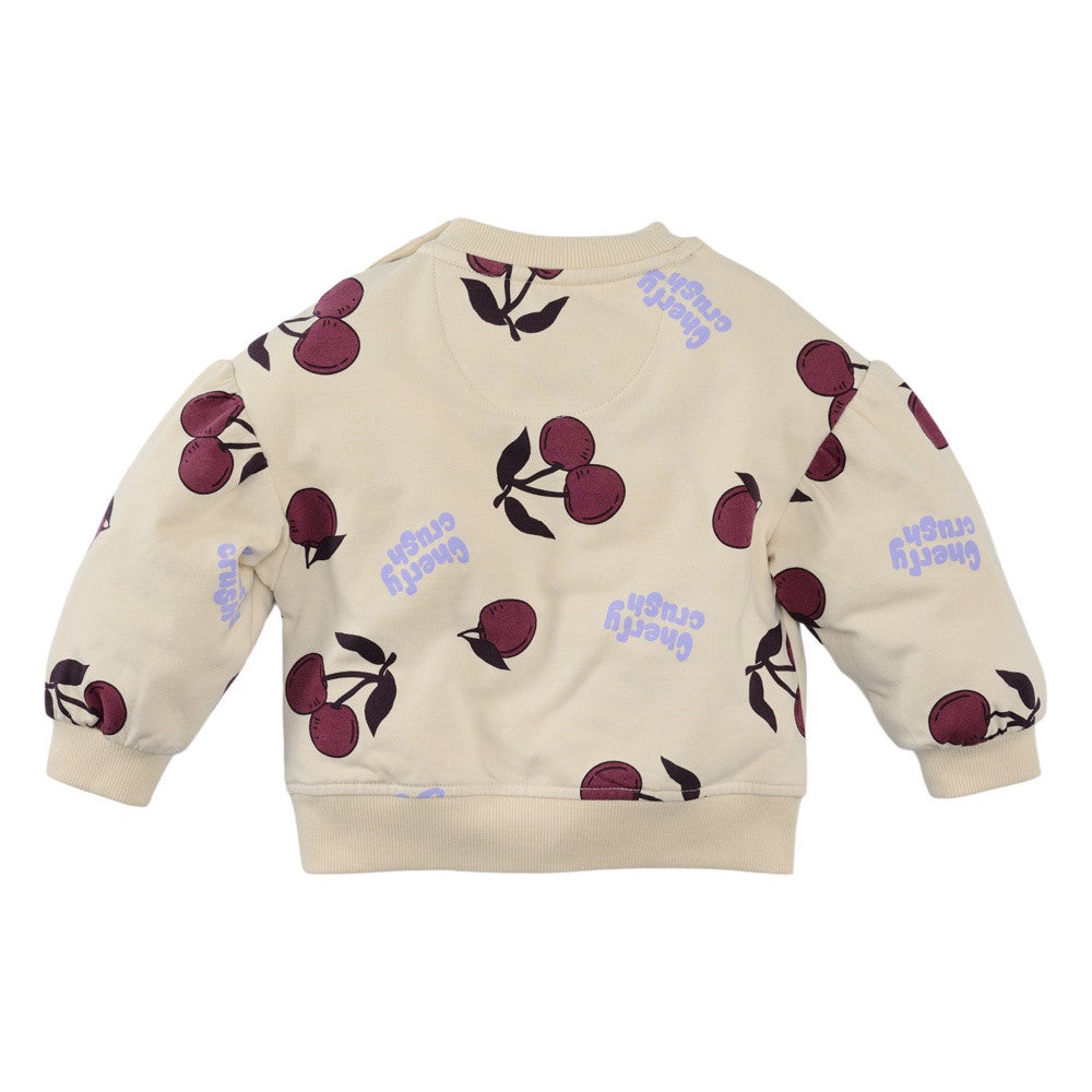 Liefe Mini Sweater Cherries Off White Liefe Mini Sweater Cherries Off White