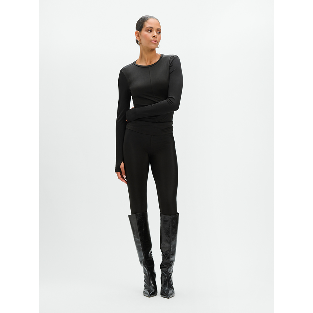 Ladies Knitted Fitted Legging Anna Zwart 1 Ladies Knitted Fitted Legging Anna Zwart 1