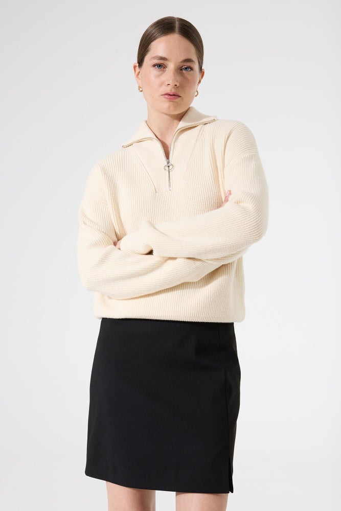 I50323 Ladies Skirt Zwart 1 I50323 Ladies Skirt Zwart 1