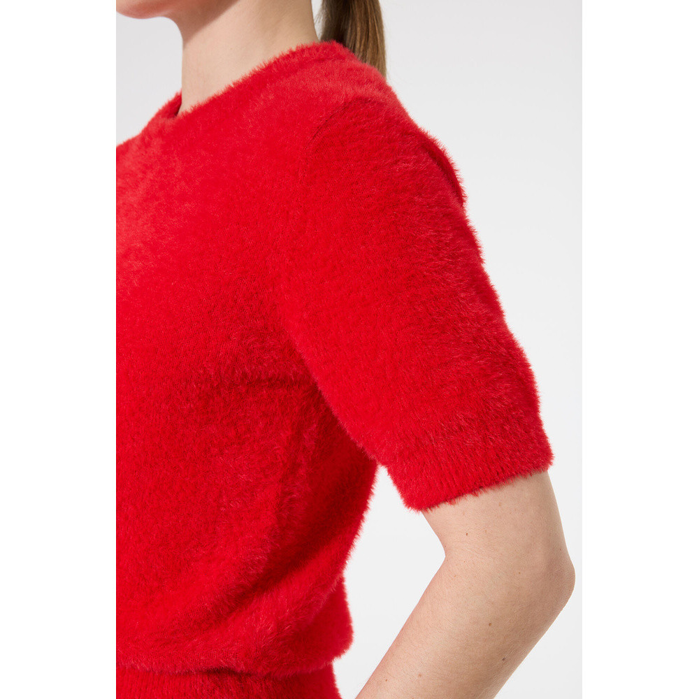 I50245 Ladies Pullover Rood I50245 Ladies Pullover Rood