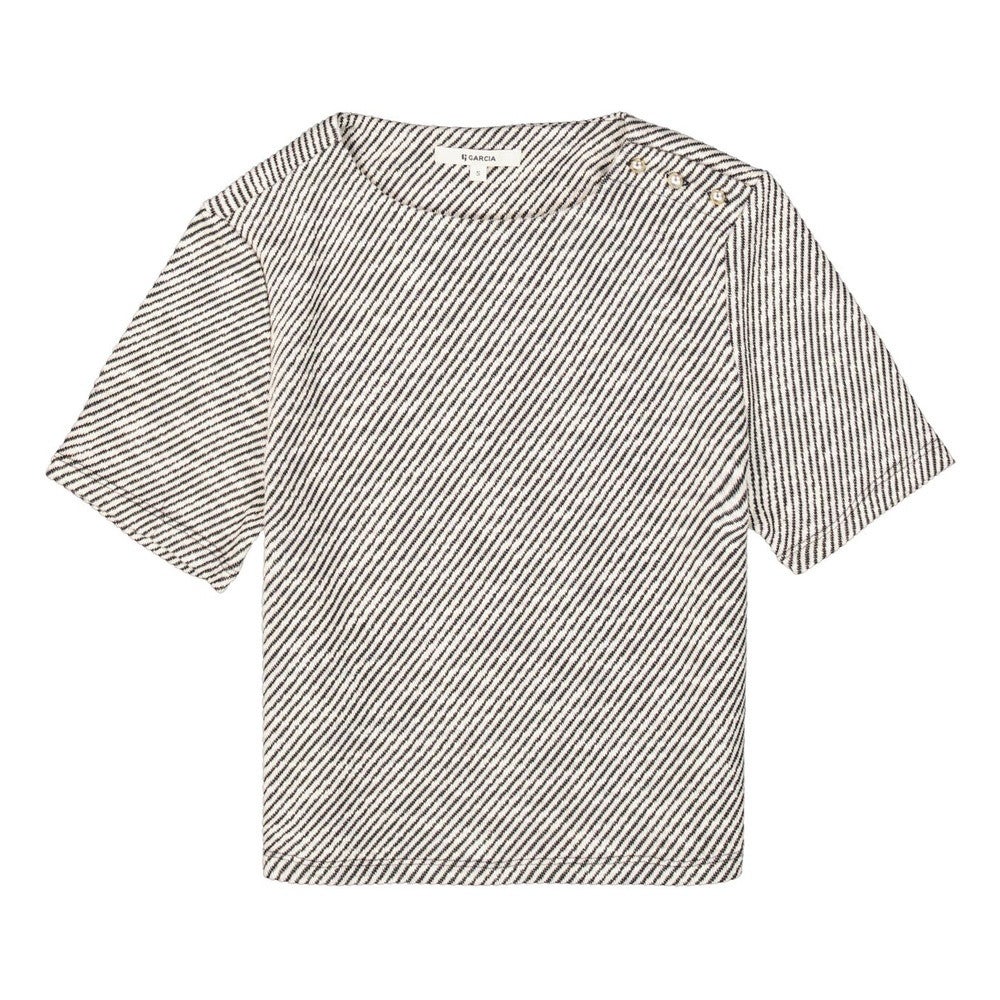 I50260 Ladies T-shirt ss Zwart 1 I50260 Ladies T-shirt ss Zwart 1