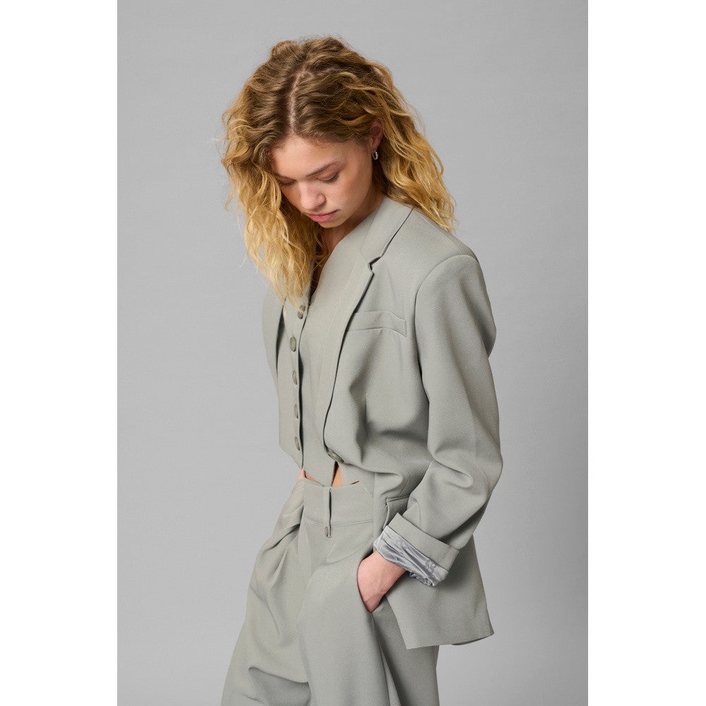 DisaMW Emmy Blazer Grijs DisaMW Emmy Blazer Grijs