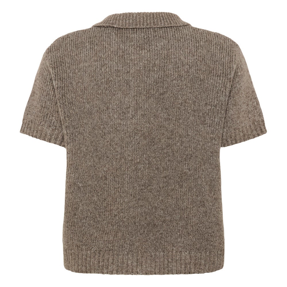 PalomaMW Knit Polo SS Bruin 1 PalomaMW Knit Polo SS Bruin 1