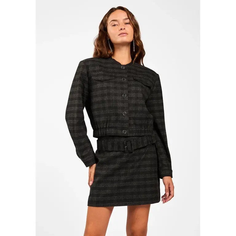 SUUS VIS 360 Tweed Jacket Zwart 1 SUUS VIS 360 Tweed Jacket Zwart 1