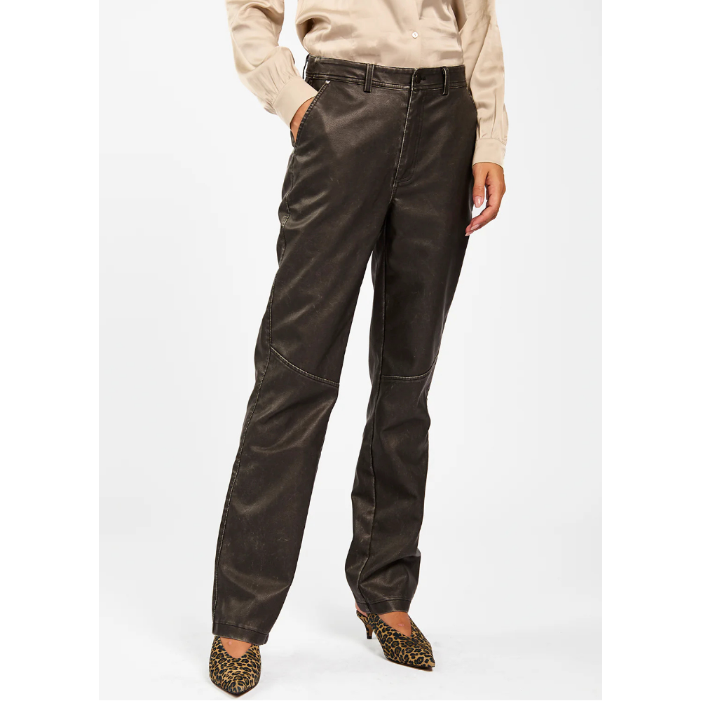 JASON WASHED PU 756 Pants Zwart 1 JASON WASHED PU 756 Pants Zwart 1