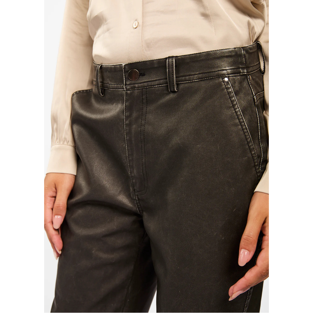 JASON WASHED PU 756 Pants Zwart 1 JASON WASHED PU 756 Pants Zwart 1