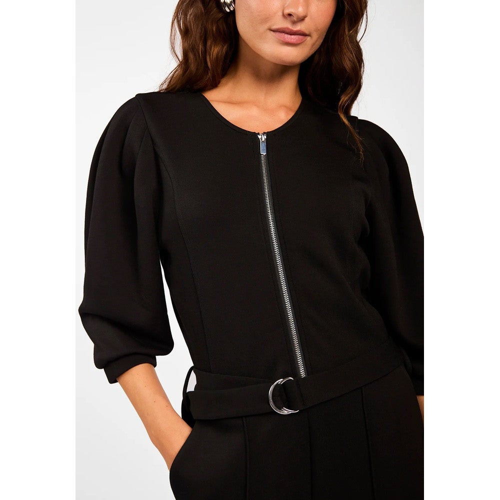 GINNY VIS 436 Jumpsuit Zwart 1 GINNY VIS 436 Jumpsuit Zwart 1