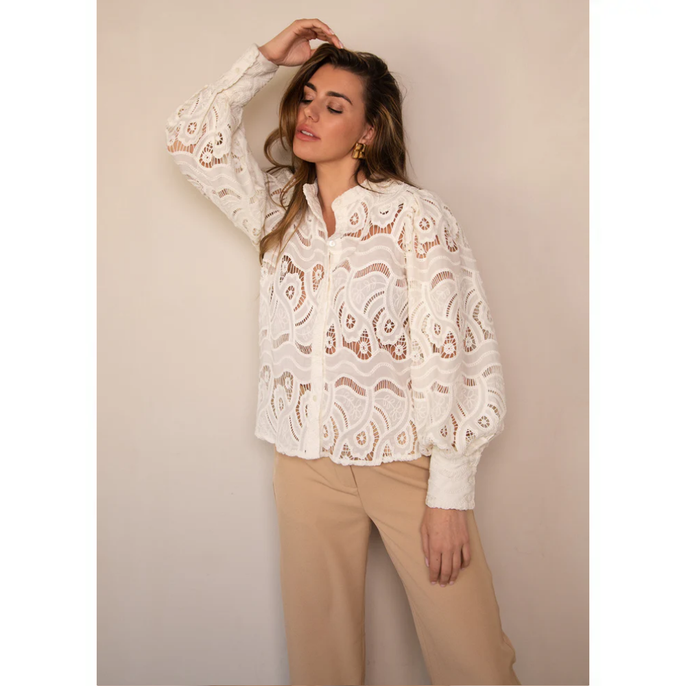 Blouse Borel Flower Off White Blouse Borel Flower Off White