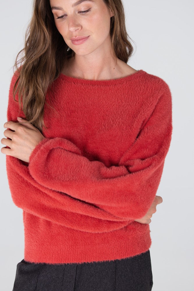 CAILY TRUI P 150 round neckline Rood CAILY TRUI P 150 round neckline Rood