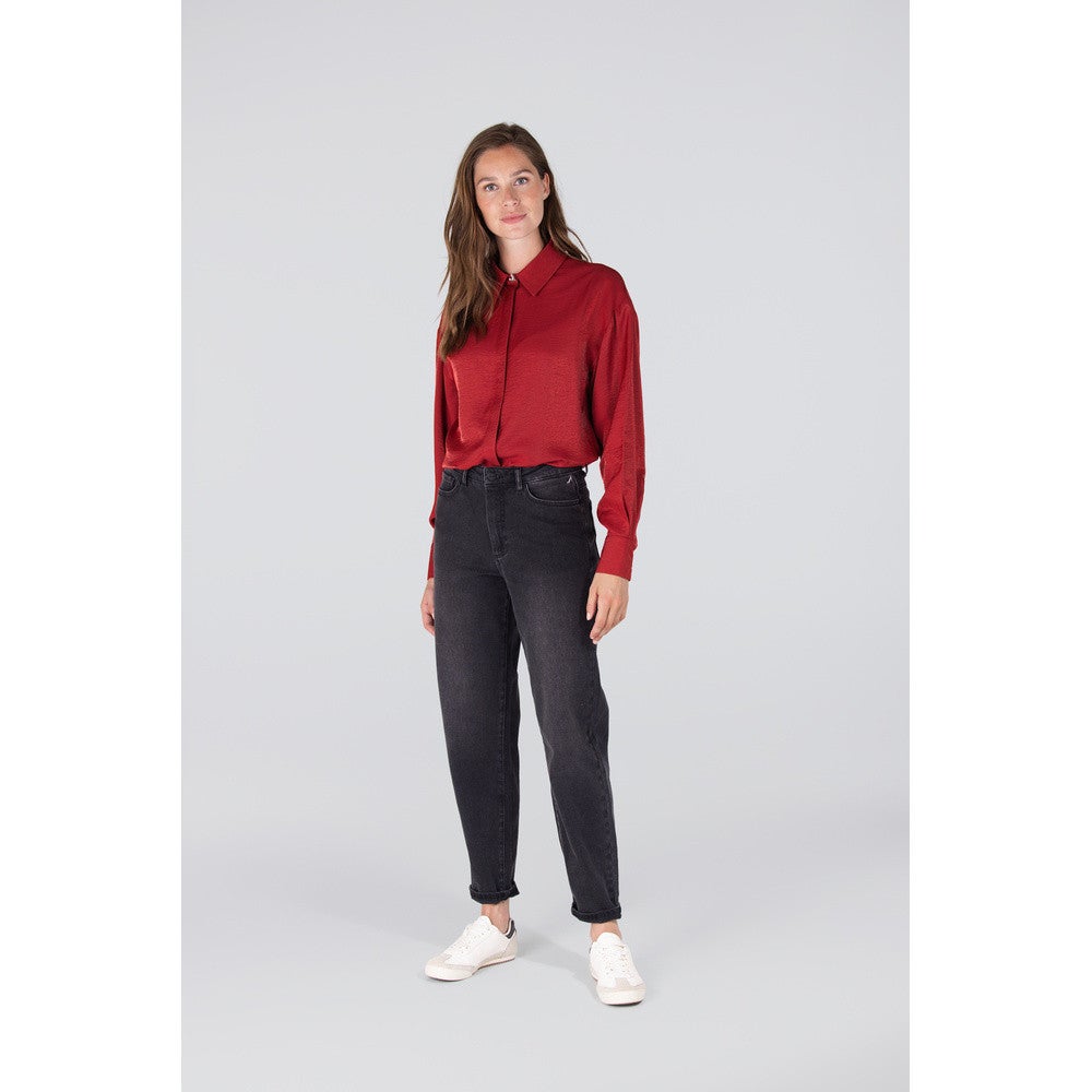 DOLORES BLOUSE WS 731 long sleeve Rood DOLORES BLOUSE WS 731 long sleeve Rood