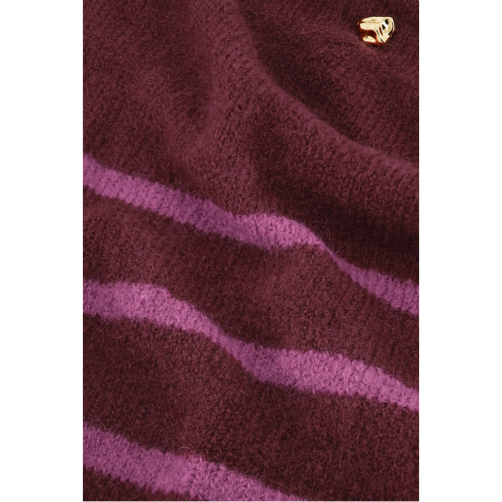 Suzette stripe pullover Bordeaux Suzette stripe pullover Bordeaux