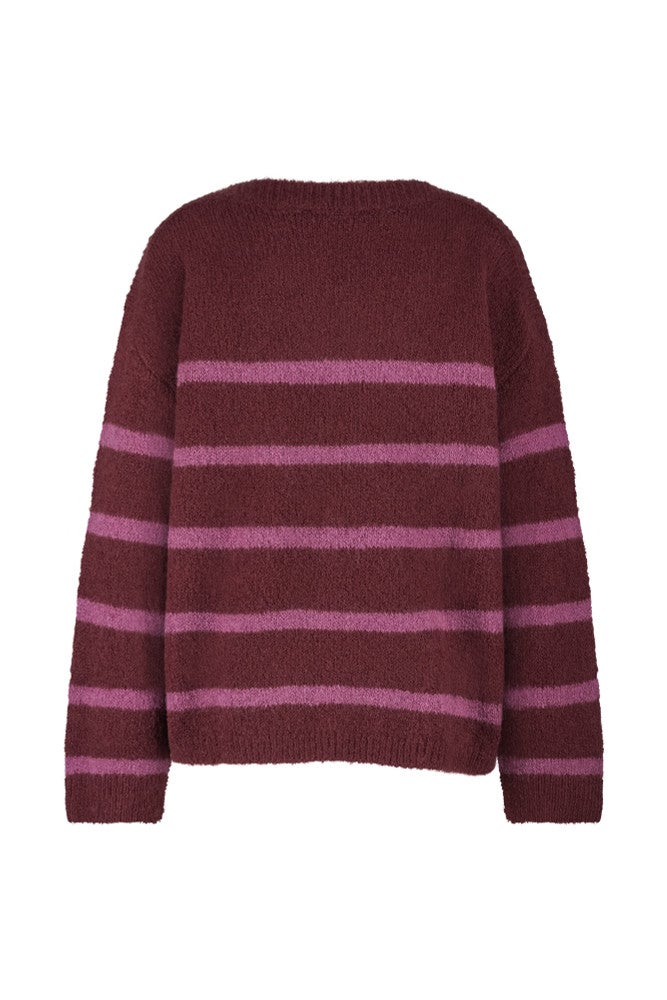 Suzette stripe pullover Bordeaux Suzette stripe pullover Bordeaux