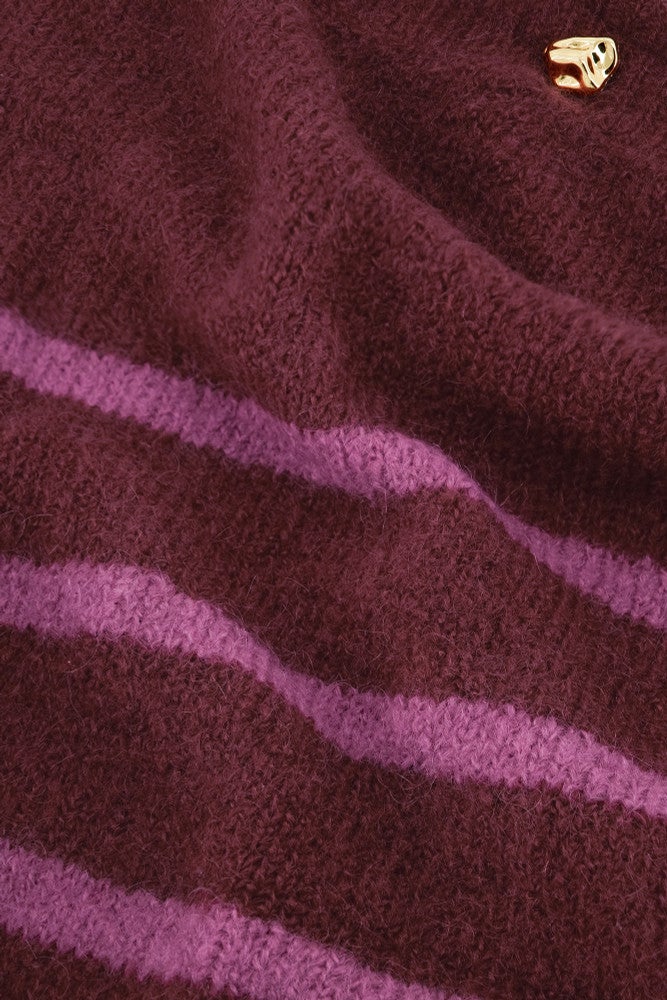 Suzette stripe pullover Bordeaux Suzette stripe pullover Bordeaux