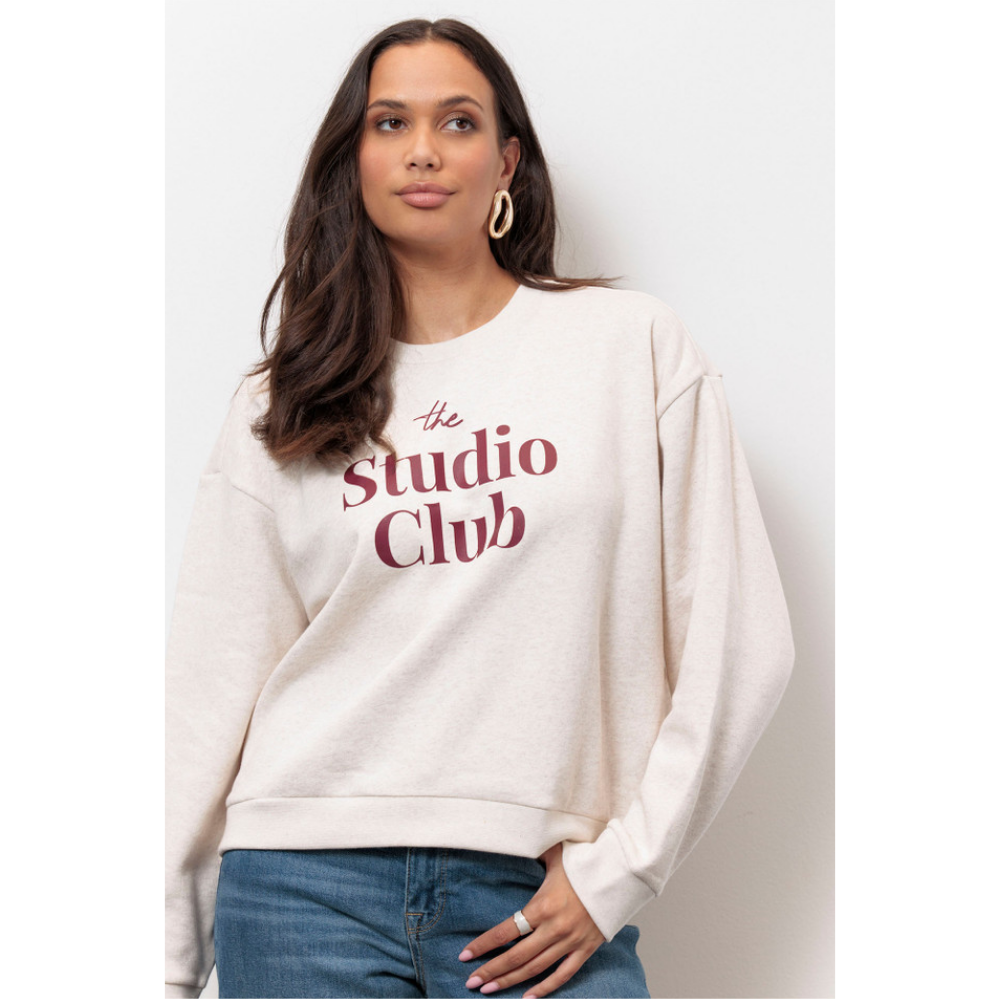 Puck studio sweater Off White Puck studio sweater Off White