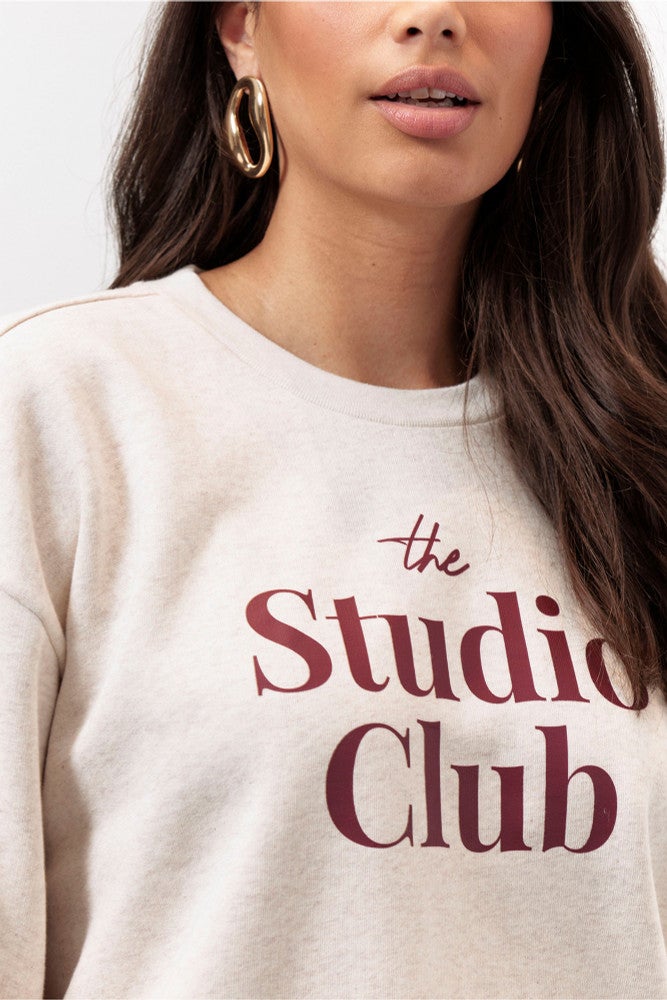 Puck studio sweater Off White Puck studio sweater Off White