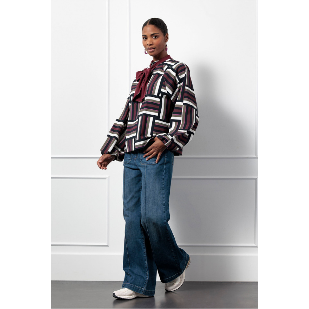 Melanie denim trousers Blauw Melanie denim trousers Blauw