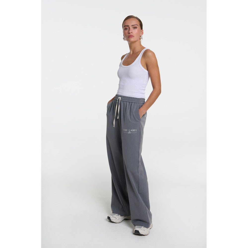 Ladies Woven Relaxed Pants Grijs Ladies Woven Relaxed Pants Grijs