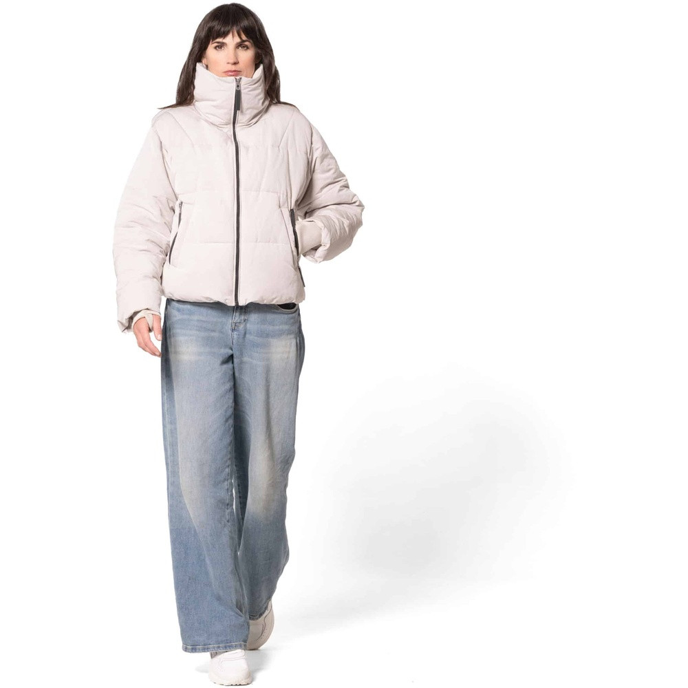 Korte Pufferjas Off White Korte Pufferjas Off White