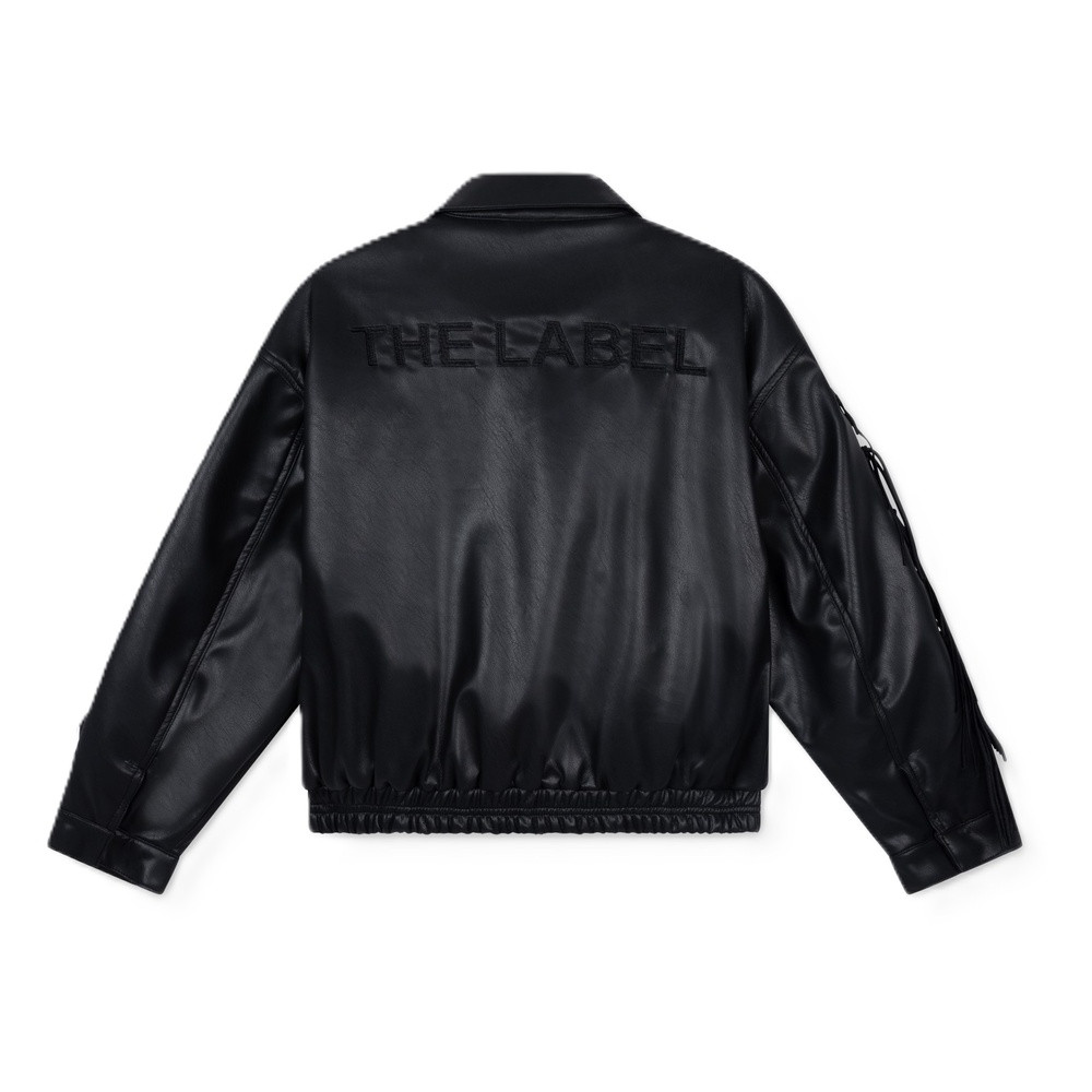 Ladies Woven Fringe Jacket Zwart 1 Ladies Woven Fringe Jacket Zwart 1