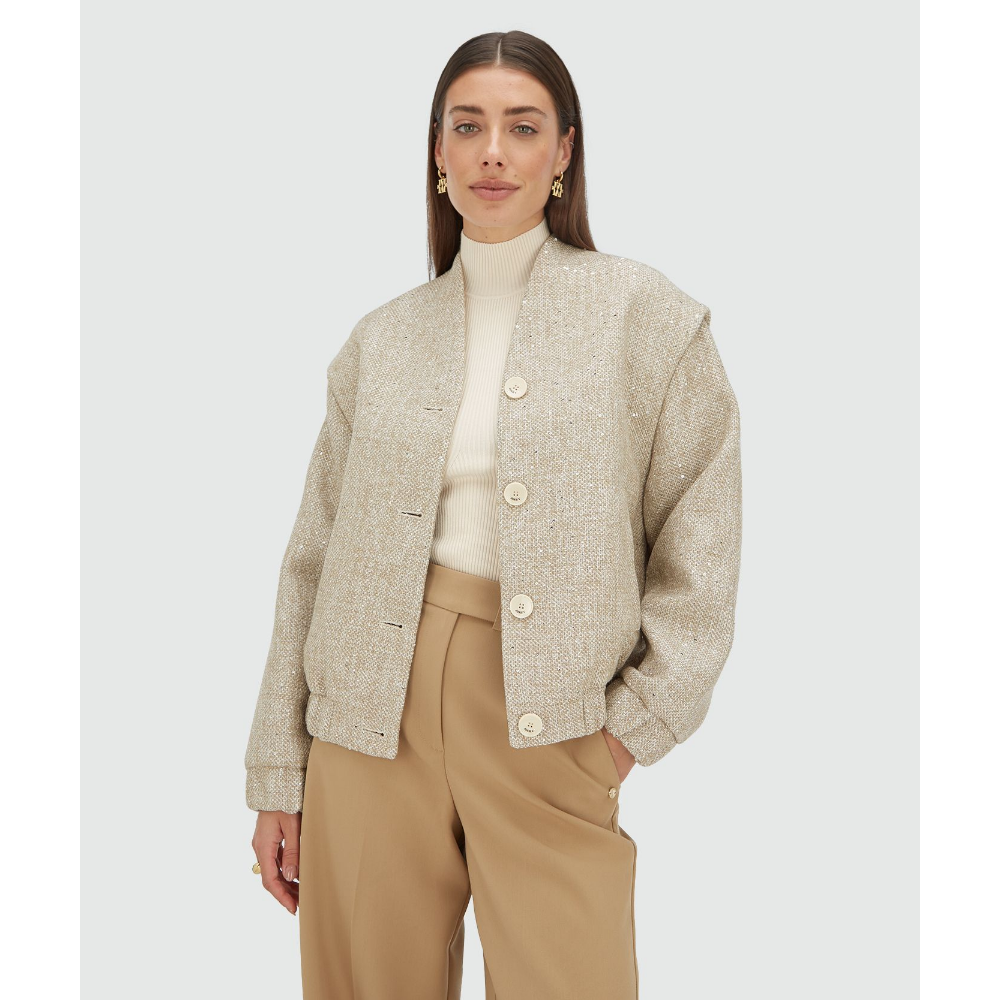 KELLIE Oversized Bomber Jacket Bruin 1 KELLIE Oversized Bomber Jacket Bruin 1