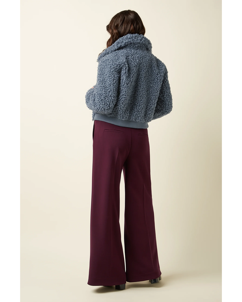 Isa Jacket Basil Fur Blauw Isa Jacket Basil Fur Blauw