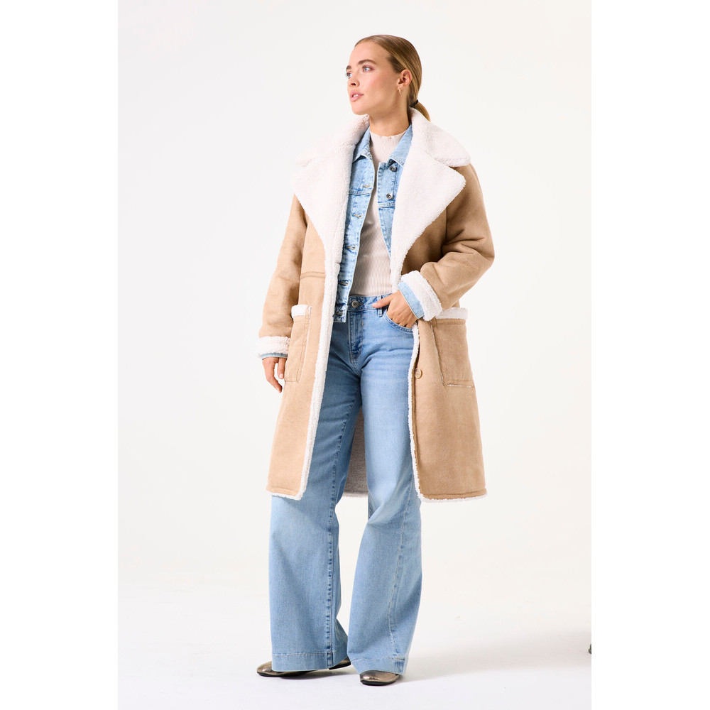 GJ500915 Ladies Outdoor Jacket Beige GJ500915 Ladies Outdoor Jacket Beige