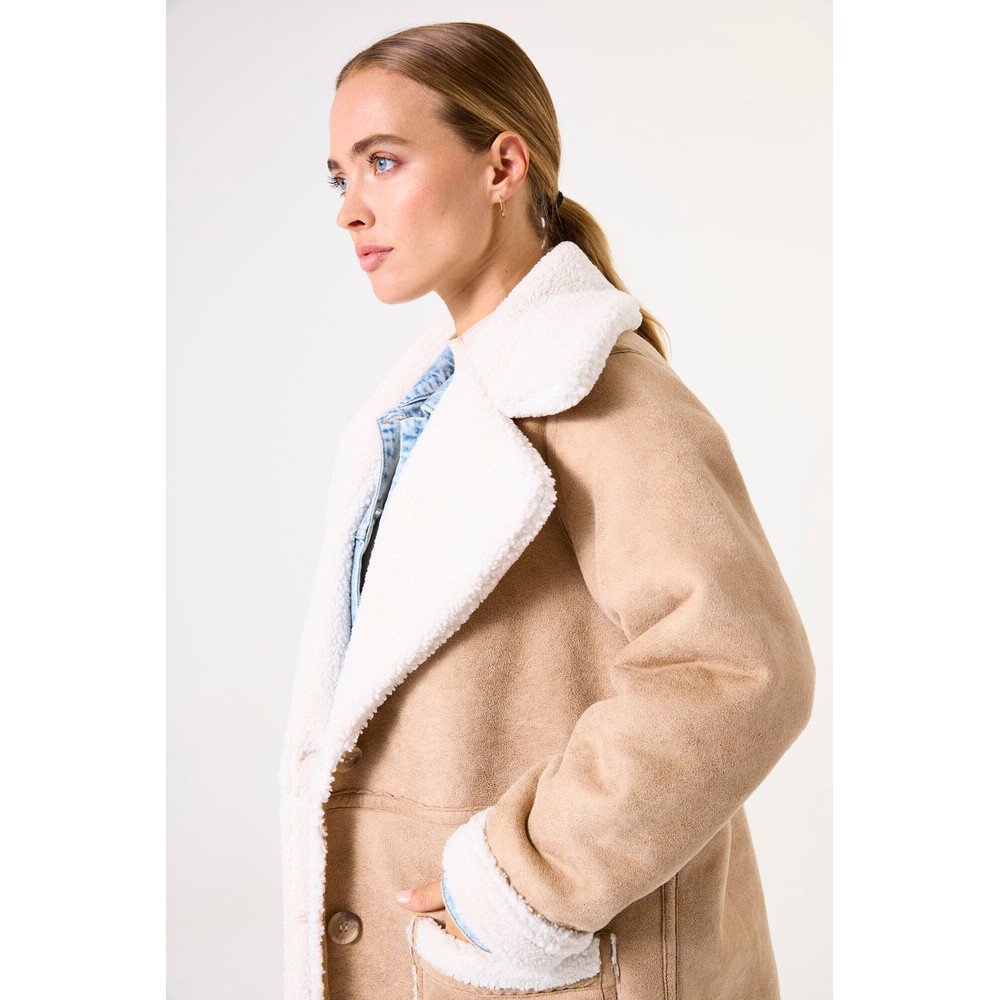 GJ500915 Ladies Outdoor Jacket Beige GJ500915 Ladies Outdoor Jacket Beige