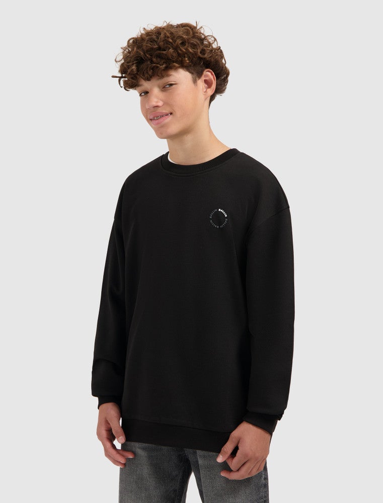 Junior Circle Logo Sweater Zwart 1 Junior Circle Logo Sweater Zwart 1
