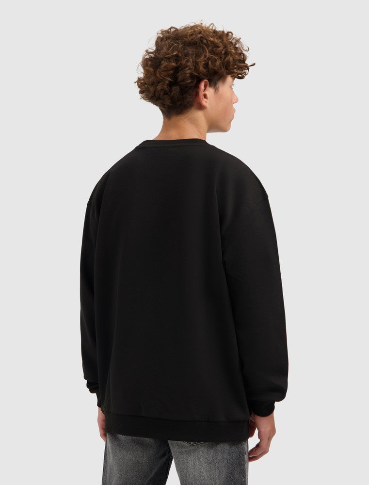 Junior Circle Logo Sweater Zwart 1 Junior Circle Logo Sweater Zwart 1