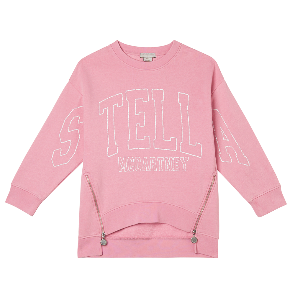 Sweatshirt Zippers Roze Sweatshirt Zippers Roze
