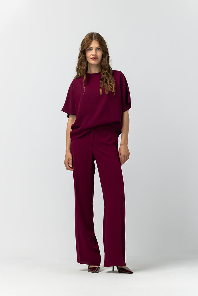 Rana Pantalon Bordeaux Rana Pantalon Bordeaux