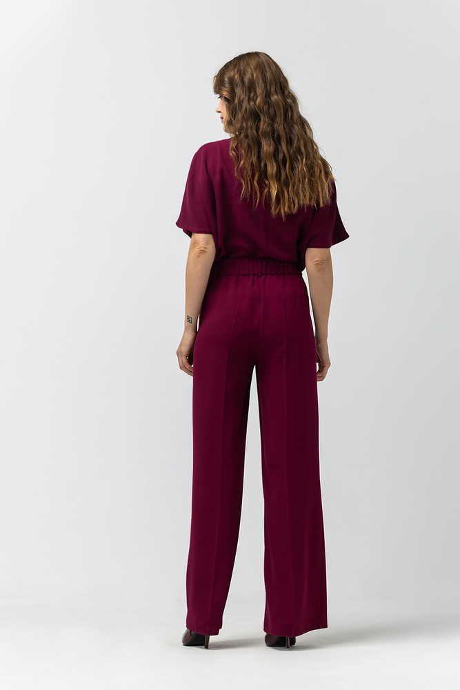 Rana Pantalon Bordeaux Rana Pantalon Bordeaux