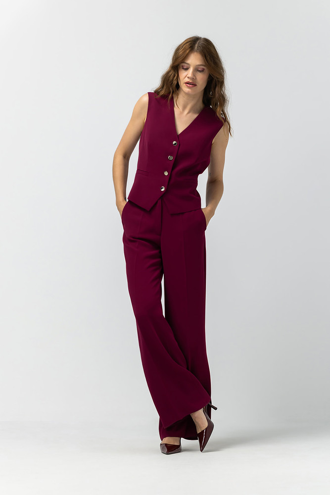 Rana Pantalon Bordeaux Rana Pantalon Bordeaux