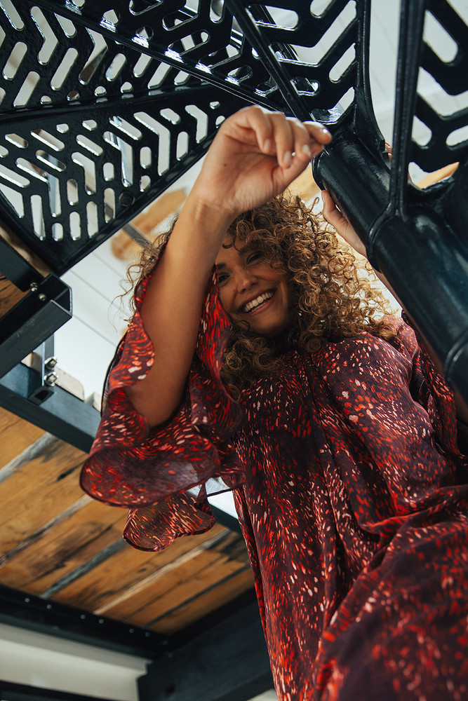 Sita Jurk Bordeaux Sita Jurk Bordeaux