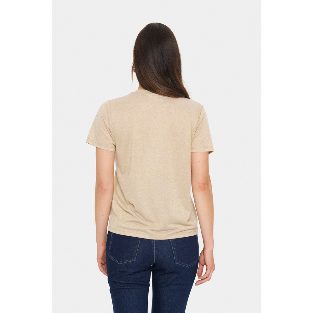 HagaSZ Regular Fit T-Shirt Bruin 1 HagaSZ Regular Fit T-Shirt Bruin 1