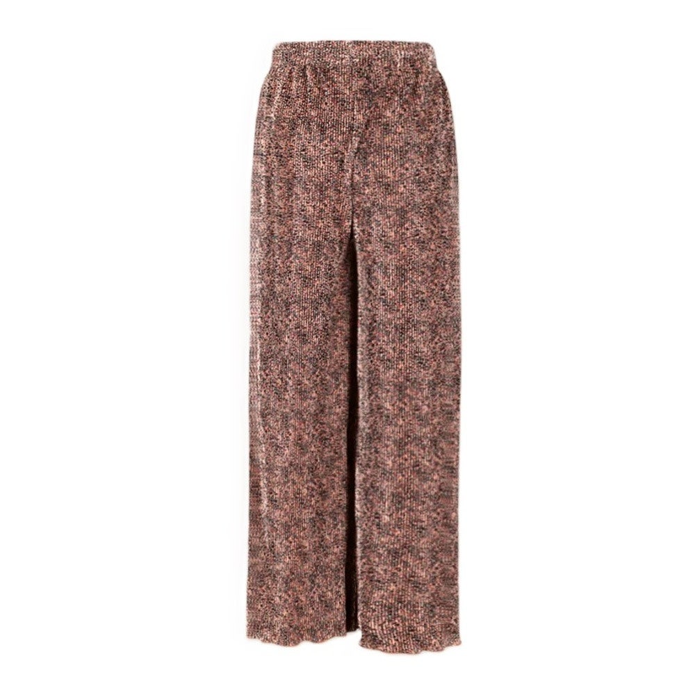 Sun AOP Leopard Plissee Palazzo Multi Sun AOP Leopard Plissee Palazzo Multi