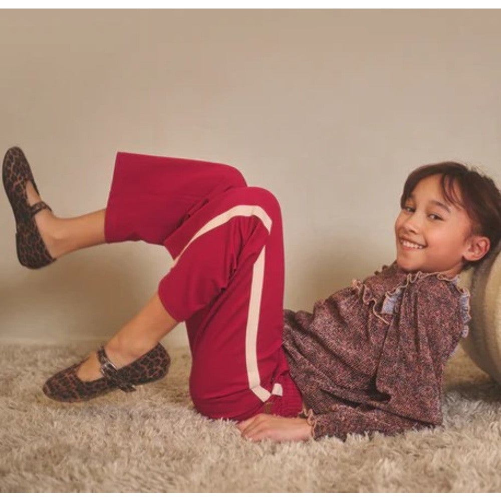 Sayla Interlock Wide Leg Pants Roze Sayla Interlock Wide Leg Pants Roze