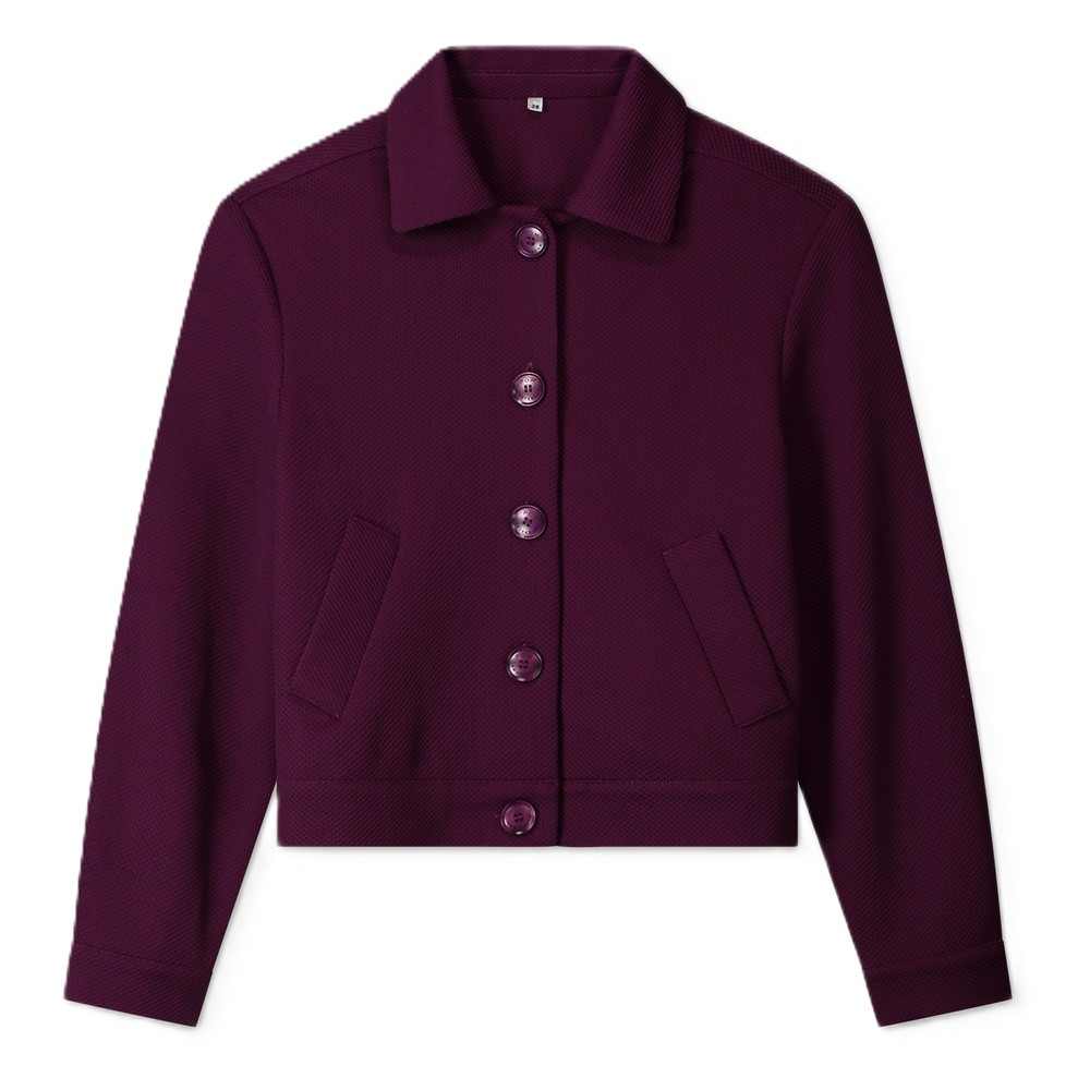 JACKET - Iris Plum Paars JACKET - Iris Plum Paars
