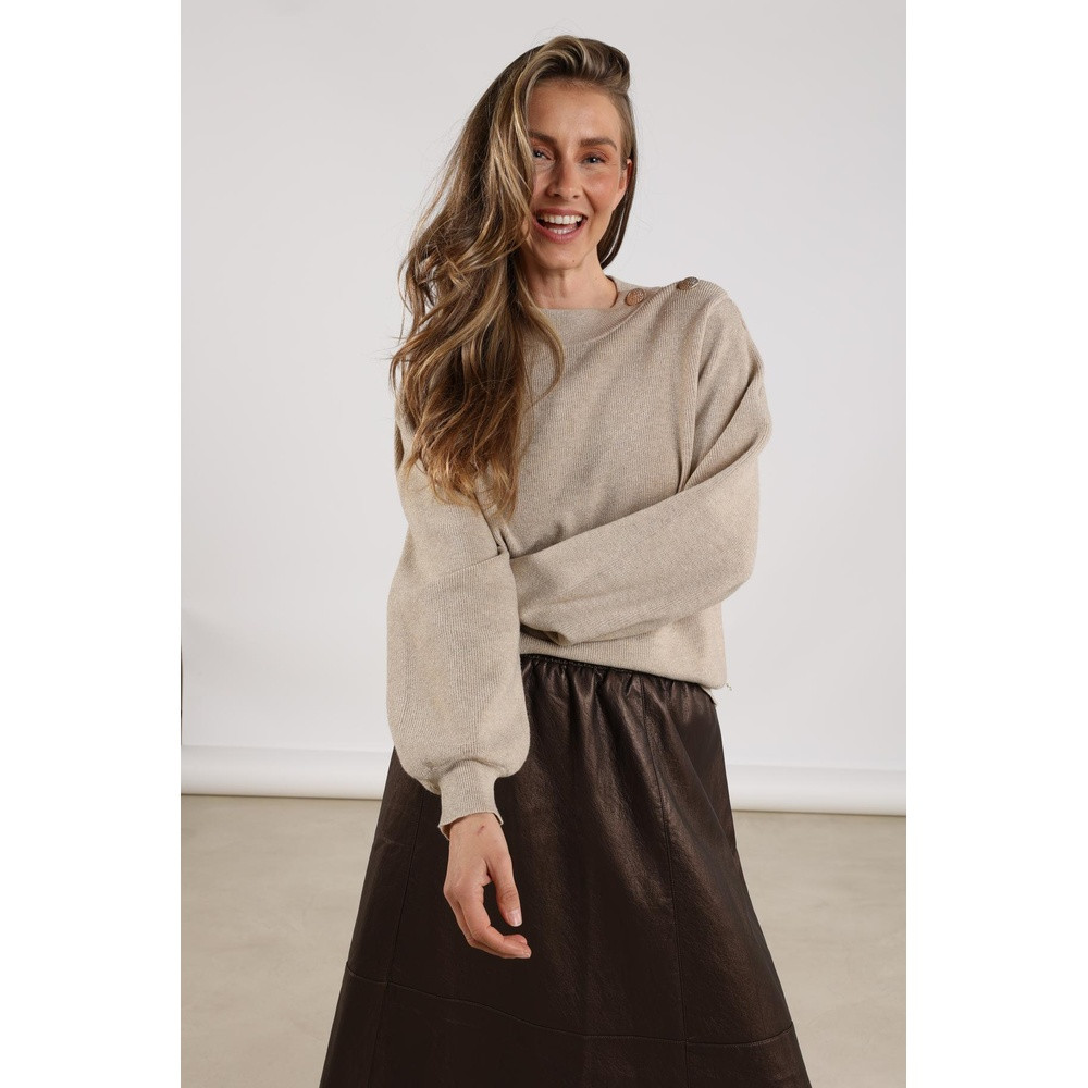 Daytona Pullover Lurex Zand Daytona Pullover Lurex Zand