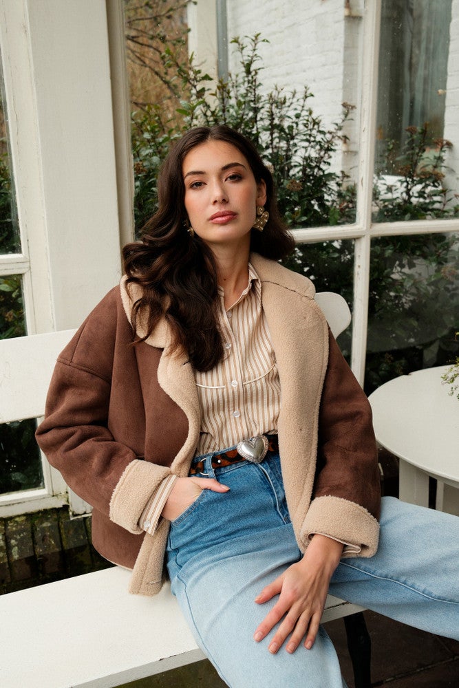 Taressa jacket Bruin 1 Taressa jacket Bruin 1