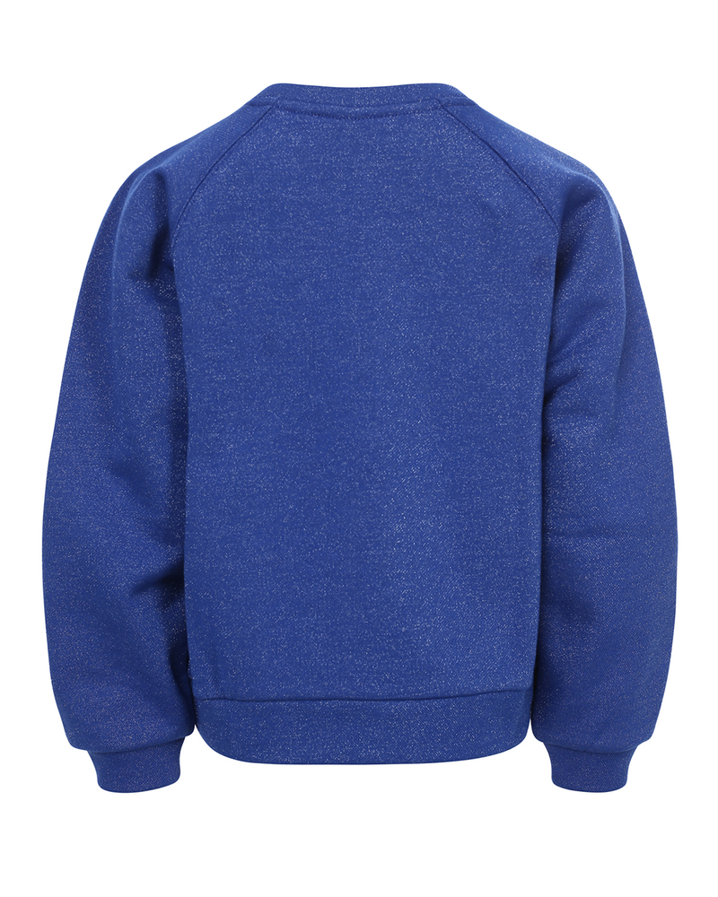 Little lurex sweater Amour Blauw Little lurex sweater Amour Blauw