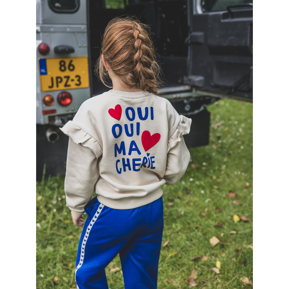 Little sweater with ruffles Oui Zand Little sweater with ruffles Oui Zand