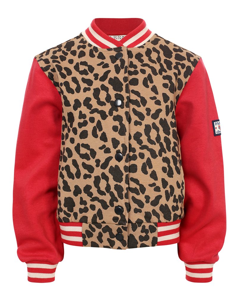 Little sweat baseball jacket leopard Bruin 1 Little sweat baseball jacket leopard Bruin 1