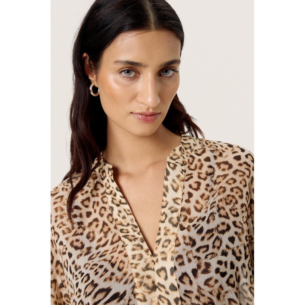 SLAnaya Amily Blouse 3/4 Bruin 1 SLAnaya Amily Blouse 3/4 Bruin 1