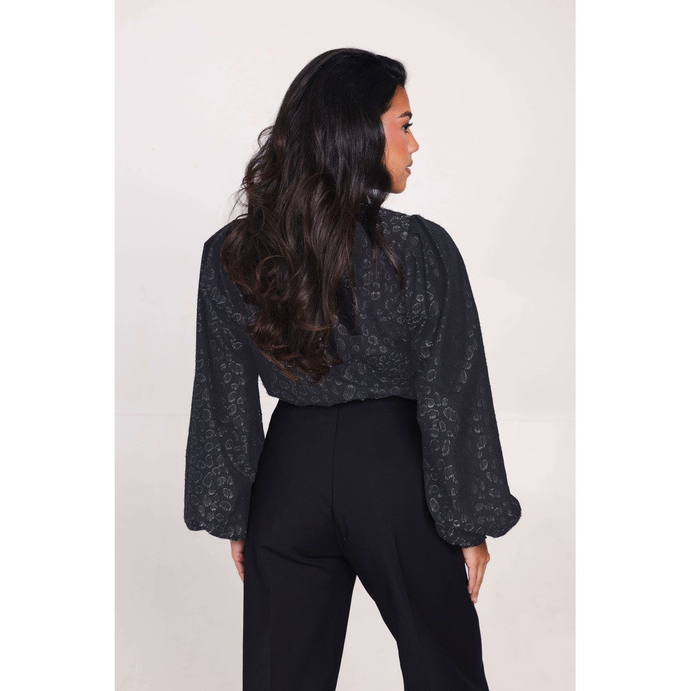 Livia Blouse Zwart 1 Livia Blouse Zwart 1