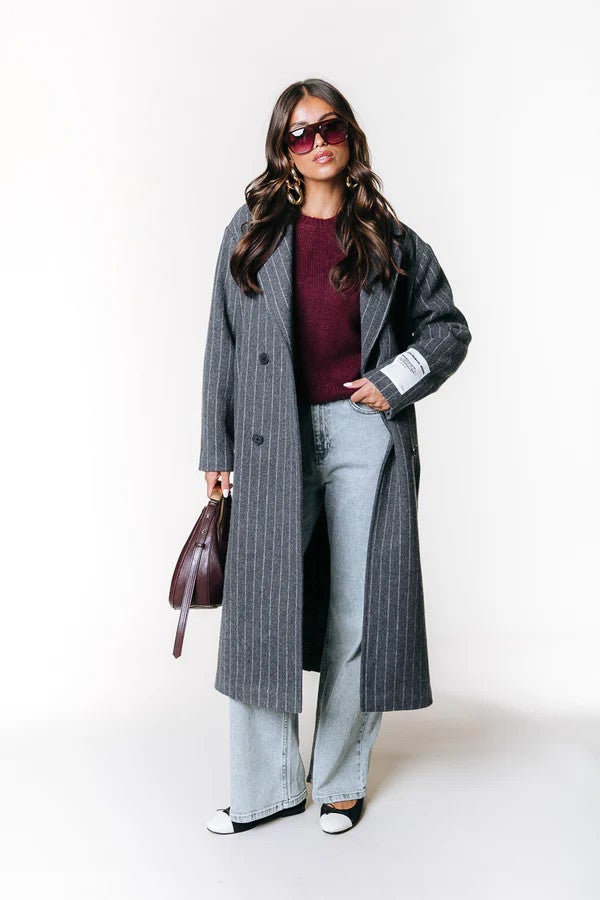 Olivia Crewneck Knitted Sweater Bordeaux Olivia Crewneck Knitted Sweater Bordeaux