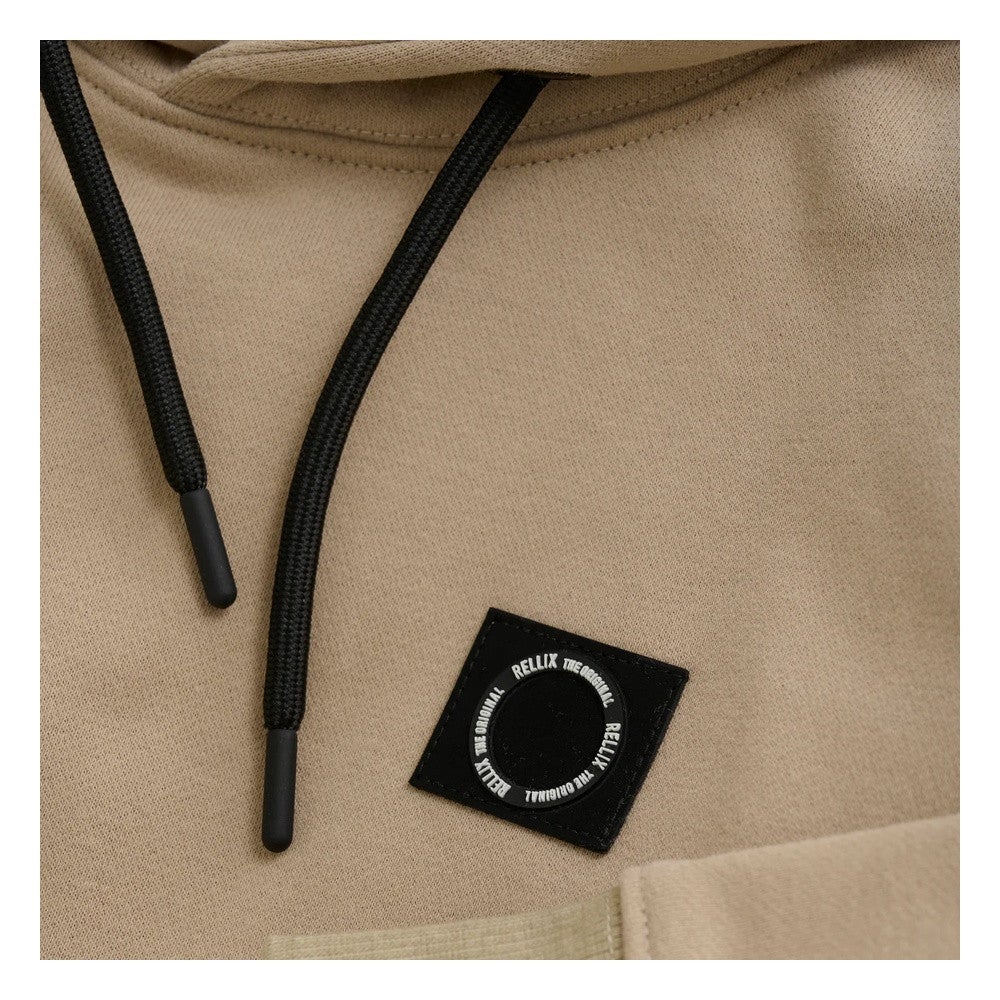 Hoodie Rellix Badge Bruin 1 Hoodie Rellix Badge Bruin 1